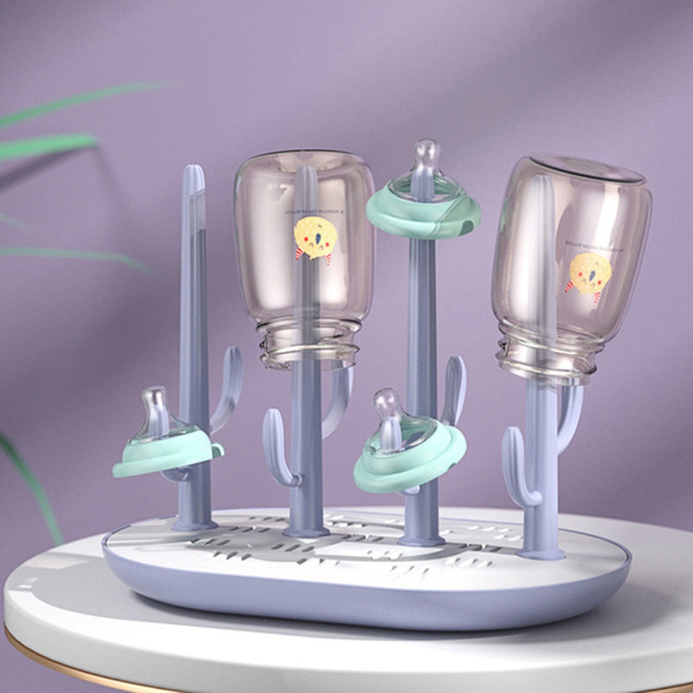 Baby Bottles Dryer Milk Bottle Drain Rack Bottle Rack Drying Washing Drying Feeding Bottles Dryer for Space Saving