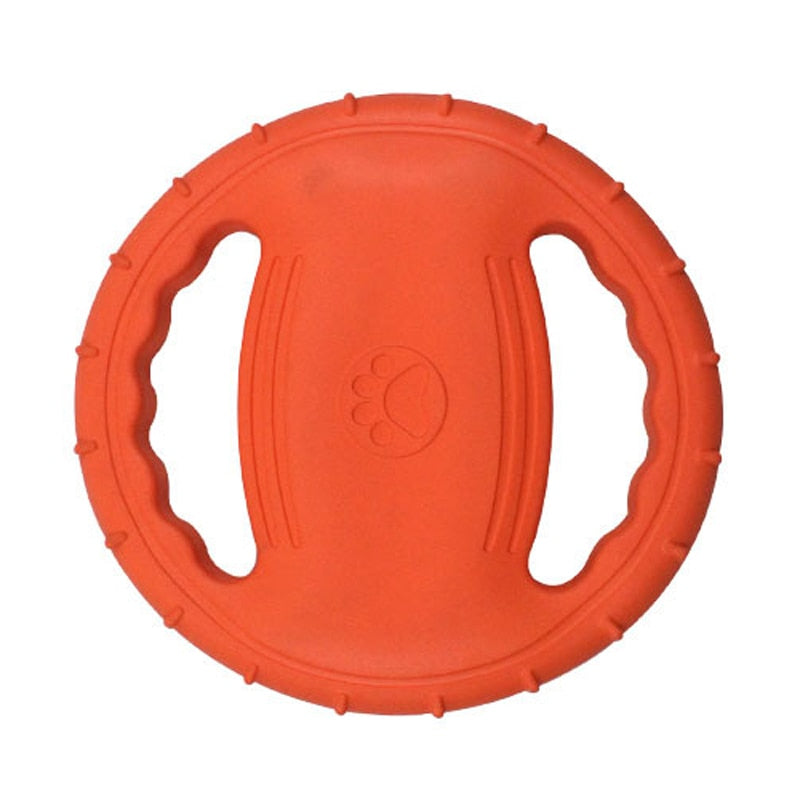 EVA Foam Pet Interactive Toys Flying Saucer Shape Chew Teeth Dog Toys Flying Discs