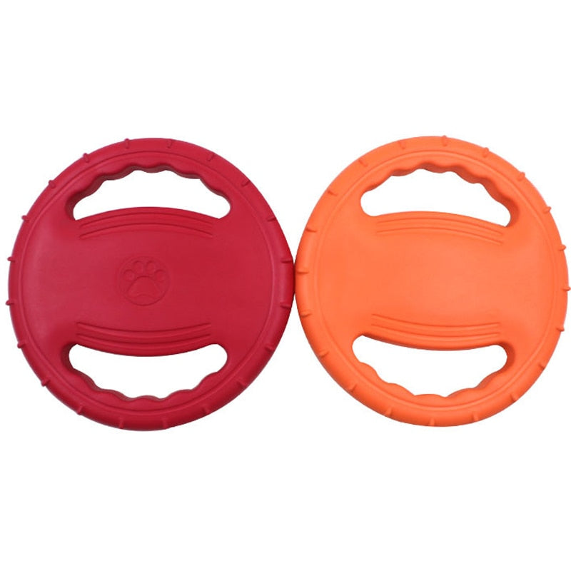 EVA Foam Pet Interactive Toys Flying Saucer Shape Chew Teeth Dog Toys Flying Discs